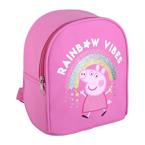 CERDÁ LIFE'S LITTLE MOMENTS Mochila Infantil de Tiempo Libre de Peppa Pig Estampada En Brillantina, Unisex niños, Multicolor, Talla única von CERDÁ LIFE'S LITTLE MOMENTS