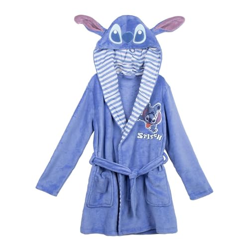 CERDÁ LIFE'S LITTLE MOMENTS Morgenmantel Coral Fleece Stitch Unisex Kinder, blau, 8 Jahre von CERDÁ LIFE'S LITTLE MOMENTS