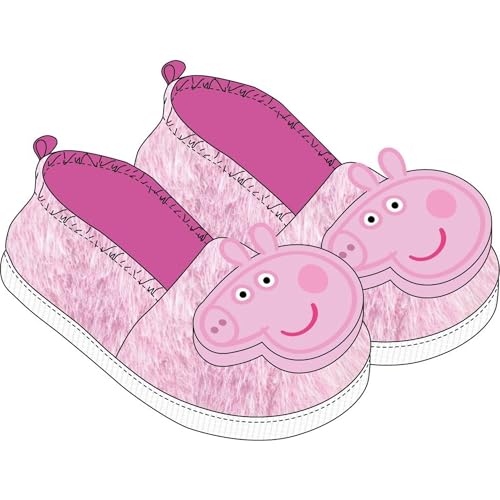 CERDÁ LIFE'S LITTLE MOMENTS Offizielles Lizenzprodukt | Peppa Wutz Hausschuhe bequem, weich und rutschfest, Peppa Pig, 24/25 EU von CERDÁ LIFE'S LITTLE MOMENTS