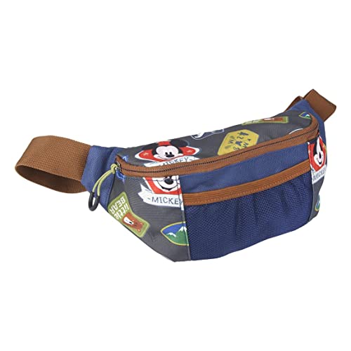 CERDÁ LIFE'S LITTLE MOMENTS - Riñonera Niño Infantil de Mickey Mouse Idónea para Excursiones y Paseos Con Bolsillo Frontal y Bolsillo de Malla | Licencia Oficial Disney von CERDÁ LIFE'S LITTLE MOMENTS