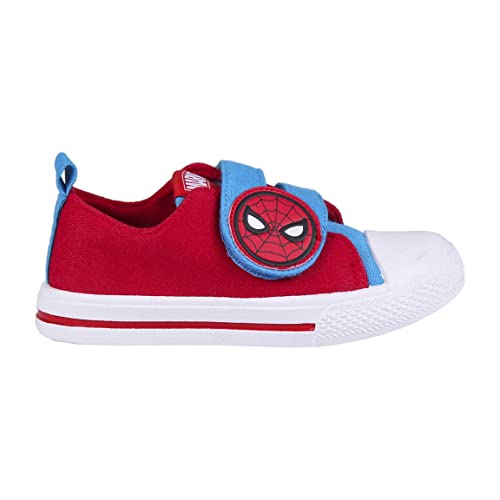 CERDÁ LIFE'S LITTLE MOMENTS Schuhe Mit Klettverschluss für Junge mit Bedruckte Motiven von Spiderman ideal für den Sommertage-Offizielle Lizenz von Marvel, Rot, 30 EU von CERDÁ LIFE'S LITTLE MOMENTS