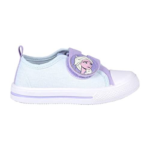 CERDÁ LIFE'S LITTLE MOMENTS Schuhe Mit Klettverschluss für Mädchen mit Bedruckte Motiven von Eiskönigin 2 ideal für den Sommertage-Offizielle Lizenz von Disney, Lila, 31 EU von CERDÁ LIFE'S LITTLE MOMENTS