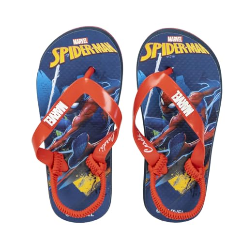 CERDÁ LIFE'S LITTLE MOMENTS Spiderman Flip Flops für Kinder - Mehrfarbig - Größe 30/31 - Aus 100% EVA - Finger Flip Flops - Spiderman Aufdruck - Original Produkt entworfen in Spanien von CERDÁ LIFE'S LITTLE MOMENTS