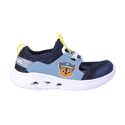 CERDÁ LIFE'S LITTLE MOMENTS Sportschuhe Paw Patrol Sommer Kinderschuhe Schuhe Kinder Jungen Leichte Sohle-Offizielle Nickelodeon Lizenz | Größe 24, Blau, EU von CERDÁ LIFE'S LITTLE MOMENTS