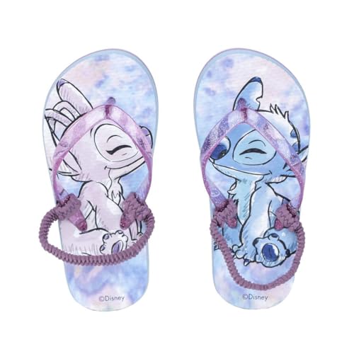 CERDÁ LIFE'S LITTLE MOMENTS Stitch Flip-Flops für Kinder, Blau, Größe 32/33, aus 100% EVA – Flip-Flops mit Stitch-Druck, Originalprodukt, entworfen in Spanien, blau, 32/33 EU von CERDÁ LIFE'S LITTLE MOMENTS