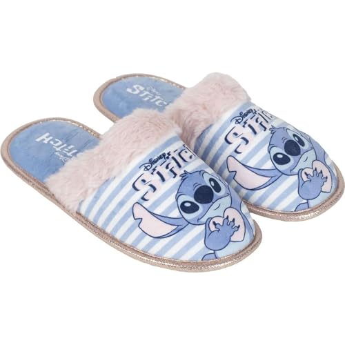 CERDÁ LIFE'S LITTLE MOMENTS Unisex Kinder Zapatillas De Casa Abierta Stitch Hausschuhe, Blau, 36/37 EU von CERDÁ LIFE'S LITTLE MOMENTS