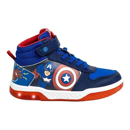 CERDÁ LIFE'S LITTLE MOMENTS Suola Sportiva In PVC Con Luci Avengers Sneaker, Dunkelblau, 31 EU von CERDÁ LIFE'S LITTLE MOMENTS