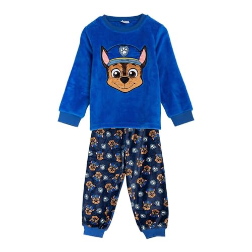 CERDÁ LIFE'S LITTLE MOMENTS Uni Kinder Pijama Largo Coral Fleece de La Patrulla Canina Conjunto Suave Y Confortable Pyjamaset, blau, 4 Jahre von CERDÁ LIFE'S LITTLE MOMENTS
