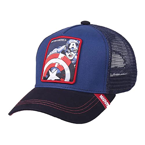 CERDÁ LIFE'S LITTLE MOMENTS Unisex Adulto América Gorra Trucker Capitan America Con Licencia Marvel, Multicolor, Talla única von CERDÁ LIFE'S LITTLE MOMENTS