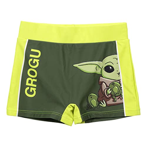 CERDÁ LIFE'S LITTLE MOMENTS Unisex Baby BAÑO The Mandalorian GROGU Der mandalorianische Boxer-Badeanzug für Jungen, Grün, 6 Jahre von CERDÁ LIFE'S LITTLE MOMENTS