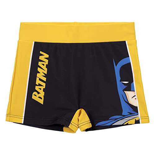 CERDÁ LIFE'S LITTLE MOMENTS Unisex Baby Badehose Batman Boxer-Badeanzug für Jungen, Schwarz und Gelb, 12 Jahre von CERDÁ LIFE'S LITTLE MOMENTS