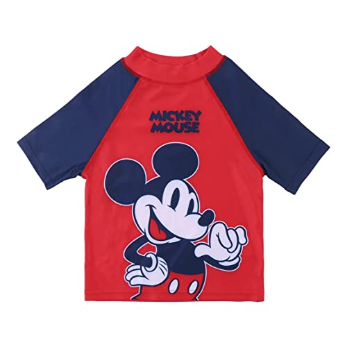 CERDÁ LIFE'S LITTLE MOMENTS Unisex Baby Kinder Mickey Mouse Schwimmshirt für Jungen, rot und Blau, 24 Monate von CERDÁ LIFE'S LITTLE MOMENTS
