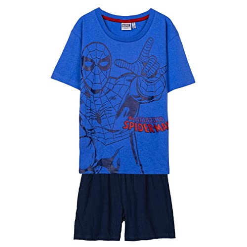 CERDÁ LIFE'S LITTLE MOMENTS Unisex Baby Schlafanzug für Kinder Spiderman Sommerpyjama für Jungen, Blau, 10 Jahre von CERDÁ LIFE'S LITTLE MOMENTS