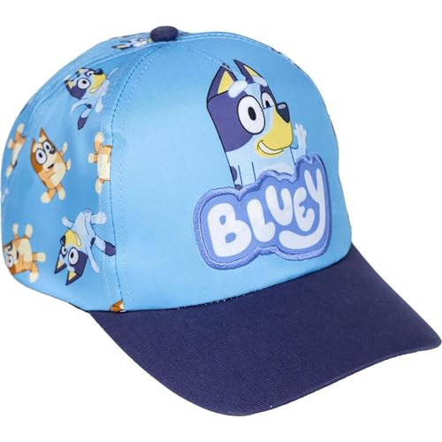 CERDÁ LIFE'S LITTLE MOMENTS Unisex Kids Bluey Kindermütze mit Schirm Cap, Blue, Einheitsgröße von CERDÁ LIFE'S LITTLE MOMENTS