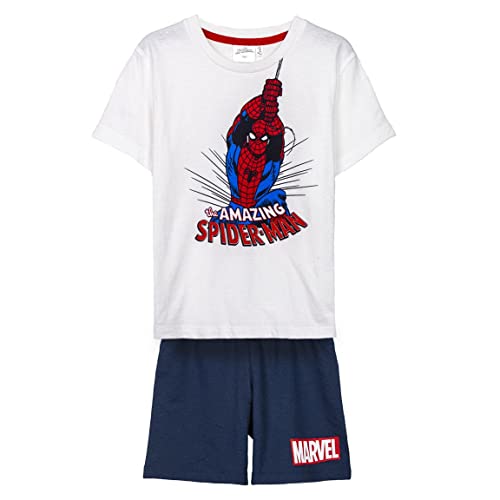 CERDÁ LIFE'S LITTLE MOMENTS Unisex Kids Kinder Spiderman T-Shirt und Short, Mehrfarbig, 6 Jahre von CERDÁ LIFE'S LITTLE MOMENTS