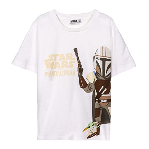 CERDÁ LIFE'S LITTLE MOMENTS Unisex Kids Camiseta Corta Single Jersey The Mandalorian T-Shirt für Kinder, Mehrfarbig, 6 Jahre von CERDÁ LIFE'S LITTLE MOMENTS