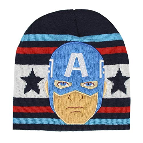 CERDÁ LIFE'S LITTLE MOMENTS Unisex niños 2200005890 Gorro 3D Capitán América-Licencia Oficial Marvel, Multicolor, Talla única von CERDÁ LIFE'S LITTLE MOMENTS