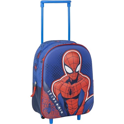 CERDÁ LIFE'S LITTLE MOMENTS Unisex Kinder 3D Spiderman Kinderrucksack, blau von CERDÁ LIFE'S LITTLE MOMENTS