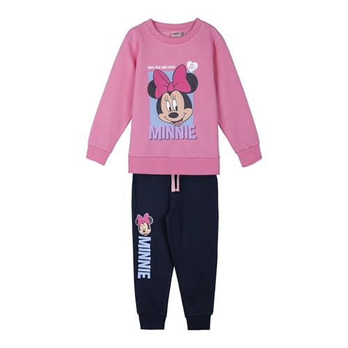 CERDÁ LIFE'S LITTLE MOMENTS Unisex Kinder Chándal Infantil Minnie de Algodón Tacto Extrasuave Sweatshirt, Pink, 3 Jahre von CERDÁ LIFE'S LITTLE MOMENTS