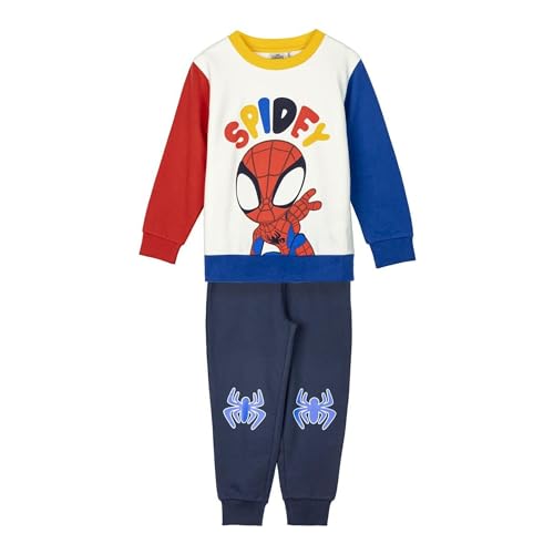 CERDÁ LIFE'S LITTLE MOMENTS Unisex Kinder Chándal Infantil Spidey de Algodón Tacto Extrasuave Sweatshirt, bunt, 5 Jahre von CERDÁ LIFE'S LITTLE MOMENTS