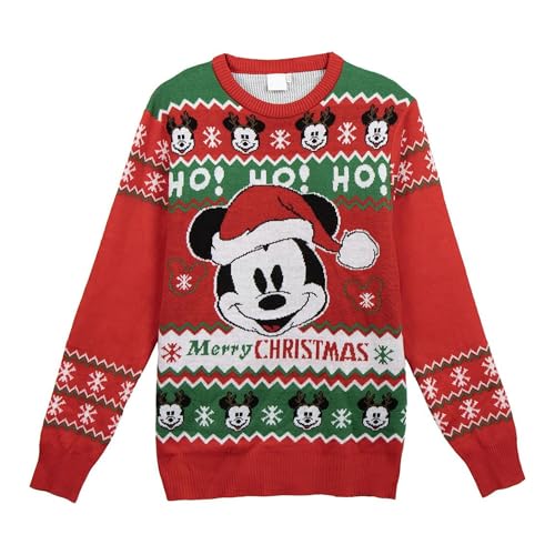 CERDÁ LIFE'S LITTLE MOMENTS Unisex Kinder Jersey Navideño O Minnie para Niños Y Adultos Suéter Navidad Disney Pullover, Mickey Erwachsene, XX-Large von CERDÁ LIFE'S LITTLE MOMENTS