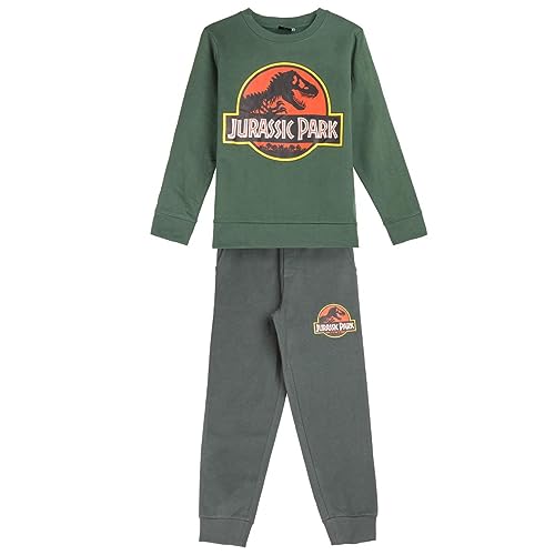 CERDÁ LIFE'S LITTLE MOMENTS Unisex Kinder Jurassic Park Trainingsanzug, Grün, 10 Jahre/146 cm von CERDÁ LIFE'S LITTLE MOMENTS