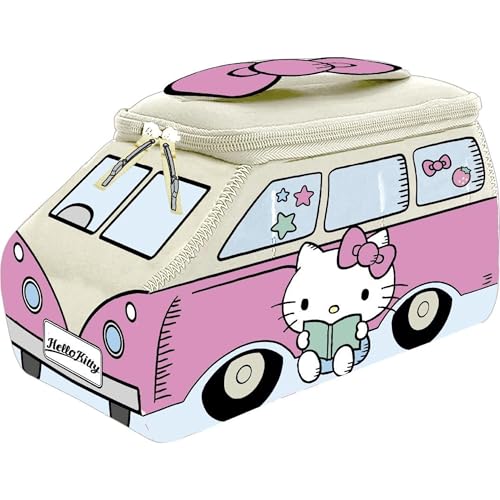 CERDÁ LIFE'S LITTLE MOMENTS Unisex Kinder Lonchera Térmica Hello Kitty Con Diseño de Combi Vintage | Lunch Bag Infantil para Escuela Rucksack, bunt von CERDÁ LIFE'S LITTLE MOMENTS