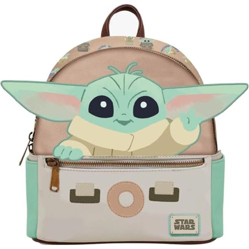 CERDÁ LIFE'S LITTLE MOMENTS Unisex Kinder Mochila Casual Moda En Polipiel Con Diseño Exclusivo de The Mandalorian | Backpack Compacta Rucksack, bunt von CERDÁ LIFE'S LITTLE MOMENTS