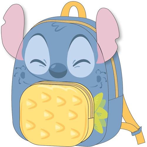 CERDÁ LIFE'S LITTLE MOMENTS Unisex Kinder Mochila Guarderia Personaje Premium Stitch Medidas 18.0x22.0x12.0 cm para Niñ@s Pequeños Rucksack, Modell: 85 kg von CERDÁ LIFE'S LITTLE MOMENTS