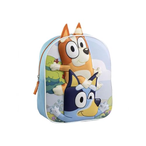 CERDÁ LIFE'S LITTLE MOMENTS Unisex Kinder Mochila Infantil 3D Aplicaciones Bluey Medidas 22.0x27.0x10.0 cm para Niñ@s Rucksack, Modell: 10 von CERDÁ LIFE'S LITTLE MOMENTS