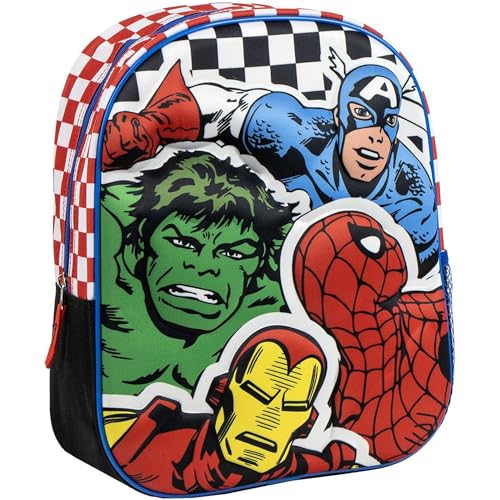 CERDÁ LIFE'S LITTLE MOMENTS Unisex Kinder Mochila Infantil 3D Avengers Medidas 25.0x31.0x10.0 cm para Niñ@s Rucksack, Modell: 3 CERDÁ LIFE'S LITTLE MOMENTS Unisex Kinder Mochila Infantil 3D Avengers Medidas 25.0x31.0x10.0 cm para Niñ@s Rucksack, Modell: 3 von CERDÁ LIFE'S LITTLE MOMENTS
