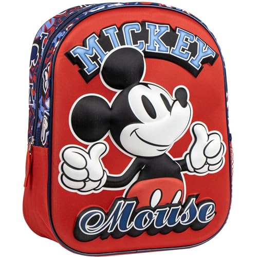 CERDÁ LIFE'S LITTLE MOMENTS Unisex Kinder Mochila Infantil 3D Mickey Medidas 25.0x31.0x10.0 cm para Niñ@s Rucksack, Modell: 43 kg von CERDÁ LIFE'S LITTLE MOMENTS