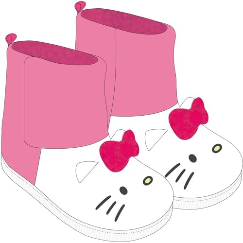 CERDÁ LIFE'S LITTLE MOMENTS Unisex Kinder Zapatillas de Casa Bota Hello Kitty Licencia Oficial | Pantuflas Cómodas, Suaves Y Antideslizantes Slipper, 28/29 EU von CERDÁ LIFE'S LITTLE MOMENTS