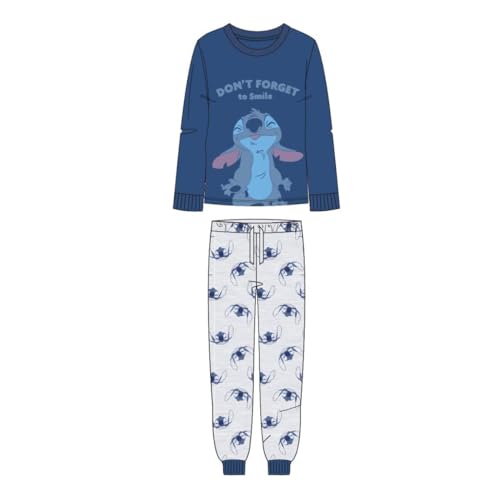 CERDÁ LIFE'S LITTLE MOMENTS Unisex Pijama Largo Single Jersey Stitch Pyjamaset, blau, XXL von CERDÁ LIFE'S LITTLE MOMENTS