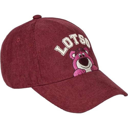 CERDÁ LIFE'S LITTLE MOMENTS Unisex Toy Story LOTSO Erwachsene Gebogene SCHIRMMÜTZE Baseball Cap, ROSA, One Size von CERDÁ LIFE'S LITTLE MOMENTS