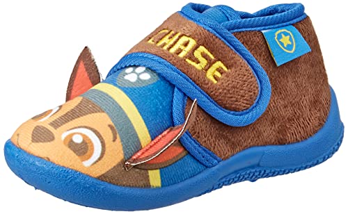 CERDÁ LIFE'S LITTLE MOMENTS Winter Geschlossene Hausstiefel Kinder Jungen von Paw Patrol-rutschfeste TPR Sohle und Klettverschluss Hausschuh, Blau, 22 EU von CERDÁ LIFE'S LITTLE MOMENTS