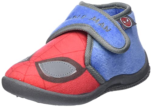 CERDÁ LIFE'S LITTLE MOMENTS Winter Geschlossene Hausstiefel Kinder Jungen von Spiderman-rutschfeste TPR Sohle und Klettverschluss Hausschuh, Rot, 23 EU von CERDÁ LIFE'S LITTLE MOMENTS