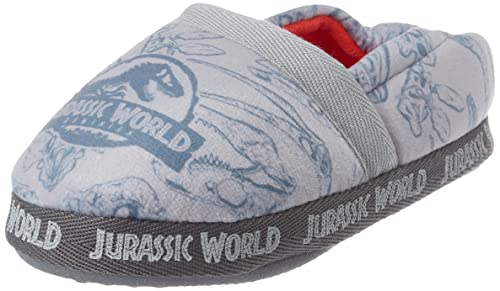 CERDÁ LIFE'S LITTLE MOMENTS Winter Geschlossene Kinder Jungen von Jurassic Park-rutschfeste TPR Sohle und Gepolsterte Brandsohle Hausschuh, Grau, 34/35 EU, 2300005474_T3435-C54 CERDÁ LIFE'S LITTLE MOMENTS Winter Geschlossene Kinder Jungen von Jurassic Park-rutschfeste TPR Sohle und Gepolsterte Brandsohle Hausschuh, Grau, 34/35 EU, 2300005474_T3435-C54 von CERDÁ LIFE'S LITTLE MOMENTS
