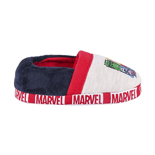 CERDÁ LIFE'S LITTLE MOMENTS Winter Geschlossene Kinder Jungen von The Avengers-rutschfeste TPR Sohle und Gepolsterte Brandsohle Hausschuh, Grau, 32 EU von CERDÁ LIFE'S LITTLE MOMENTS