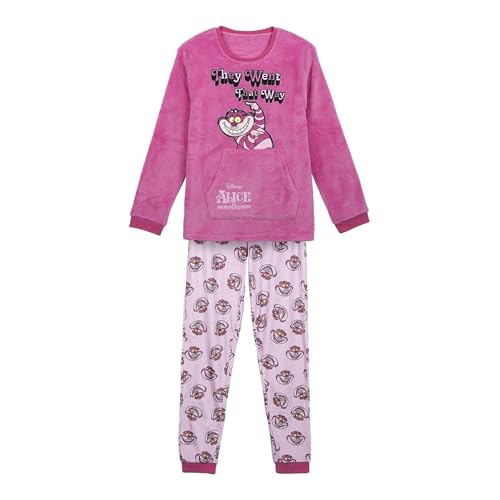 CERDÁ LIFE'S LITTLE MOMENTS Women's Disney Alicia Langer KORALLENFARBENER Fleece-Pyjama Pajama Set, ROSA, XL von CERDÁ LIFE'S LITTLE MOMENTS