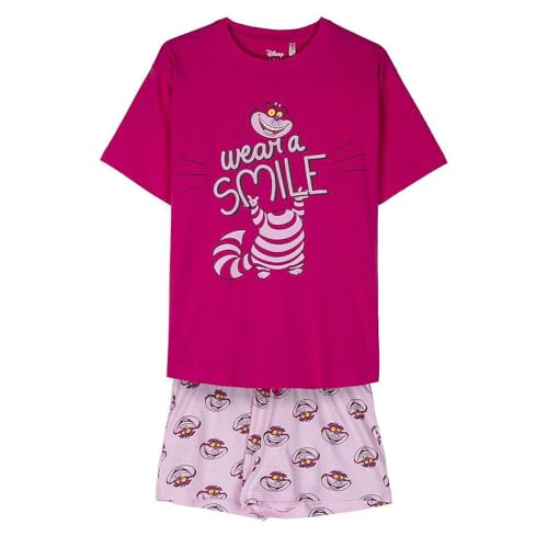 CERDÁ LIFE'S LITTLE MOMENTS Women's Single Jersey KURZ Schlafanzug Disney Alicia Pajama Set, ROSA, 36 von CERDÁ LIFE'S LITTLE MOMENTS