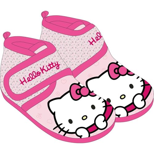 CERDÁ LIFE'S LITTLE MOMENTS Offizielle Hello Kitty Hausschuhe mit Halbstiefel, bequem, weich und rutschfest, Hello Kitty, 28 EU von CERDÁ LIFE'S LITTLE MOMENTS