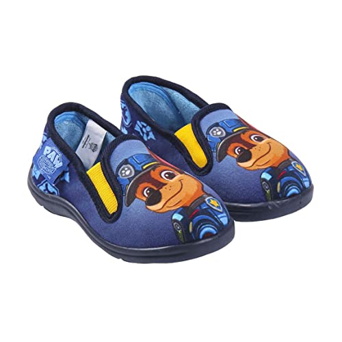 CERDÁ LIFE'S LITTLE MOMENTS rutschfeste Rutchfeste, Warme Hausschuhe Kinder Paw Patrol Jungen Kinderhausschuhe Innenfutter 100% Baumwolle-Offizielle Nickelodeon Lizenz, Blau, 23 EU von CERDÁ LIFE'S LITTLE MOMENTS