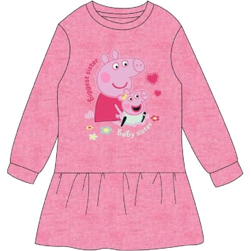 CERDÁ Life's Little Moments Mädchen Vestido Peppa Pig para Niñas-Ropa Infantil Cómoda, Colorida Y Perfecta USO Diario Kleid, 6 Jahre von CERDÁ LIFE'S LITTLE MOMENTS