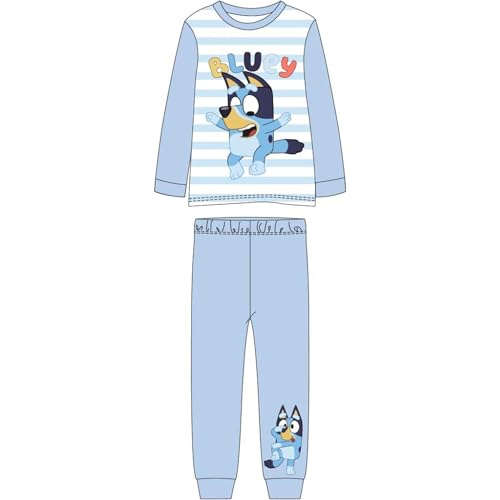 CERDÁ Life's Little Moments Unisex Kinder Niños Bluey Cómoda Y Suave Diseño Original | Pijama Transpirable Y Duradero Pyjamaset, 4 Jahre (2er Pack) von CERDÁ LIFE'S LITTLE MOMENTS