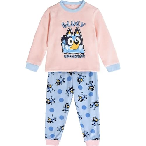 CERDÁ Life's Little Moments Unisex Kinder Niños Bluey Cómoda Y Suave Diseño Original | Pijama Transpirable Y Duradero Pyjamaset, 6 Jahre (2er Pack) von CERDÁ LIFE'S LITTLE MOMENTS
