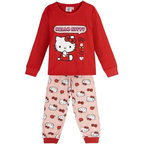 CERDÁ Life's Little Moments Unisex Kinder Niños Hello Kitty Cómoda Y Suave Diseño Original | Pijama Transpirable Y Duradero Pyjamaset, 10 Jahre (2er Pack) von CERDÁ LIFE'S LITTLE MOMENTS