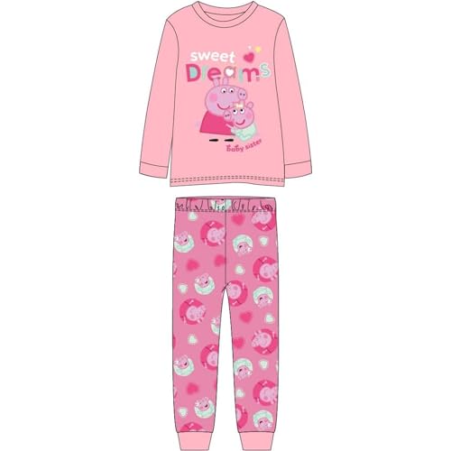 CERDÁ Life's Little Moments Unisex Kinder Niños Peppa Pig Cómoda Y Suave Diseño Original | Pijama Transpirable Y Duradero Pyjamaset, 6 Jahre (2er Pack) von CERDÁ LIFE'S LITTLE MOMENTS