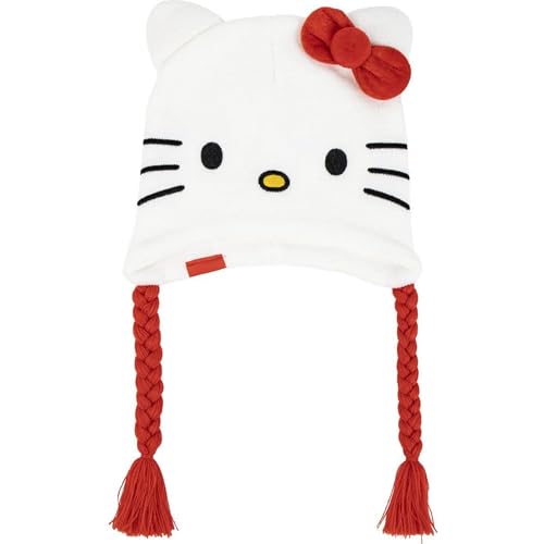 CERDÁ Life's Little Moments Unisex Kinder Peruano Hello Kitty Niñas Invierno Con Orejeras, Suave Y Calentito-Gorro Protección Frío Y Viento Baskenmütze, Einheitsgröße von CERDÁ LIFE'S LITTLE MOMENTS