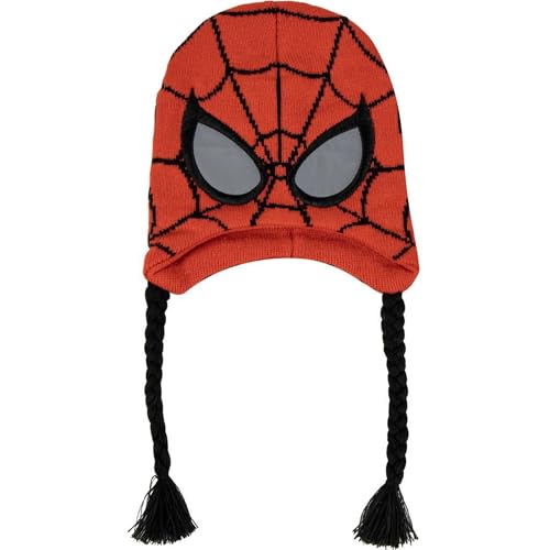 CERDÁ Life's Little Moments Unisex Kinder Peruano Spiderman Invierno Con Orejeras, Suave Y Calentito-Gorro Protección Frío Y Viento Baskenmütze, Einheitsgröße von CERDÁ LIFE'S LITTLE MOMENTS